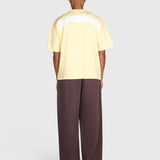 Tartan Arch Box Tee - Yellow/White