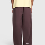 Tartan Baggy Sweatpants - Brown/Brown
