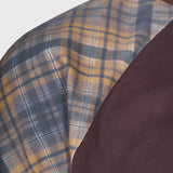 Tartan Raglan Long Sleeve - Brown/Brown