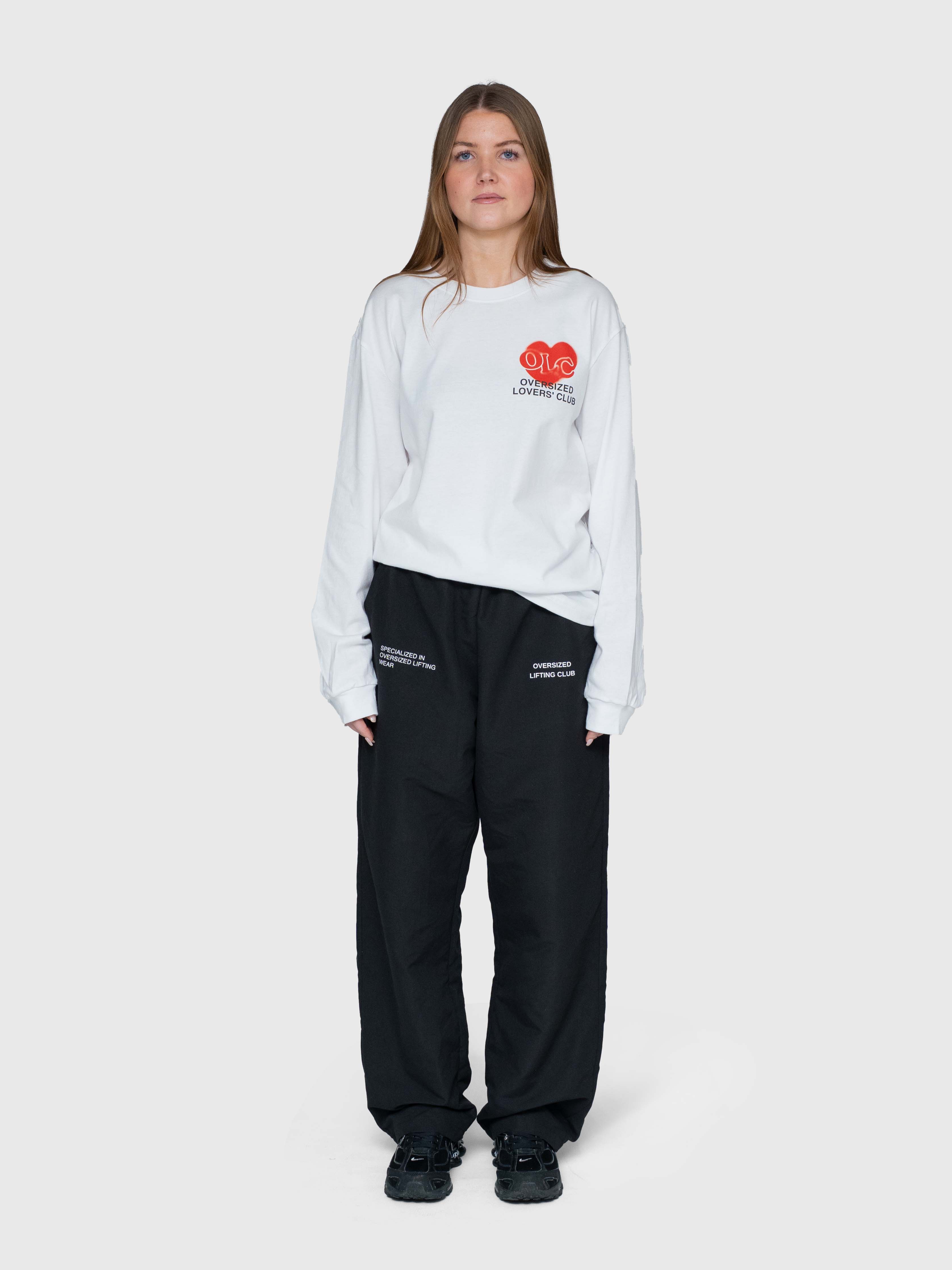 Valentine Graphic Long Sleeve - White/Black/Red