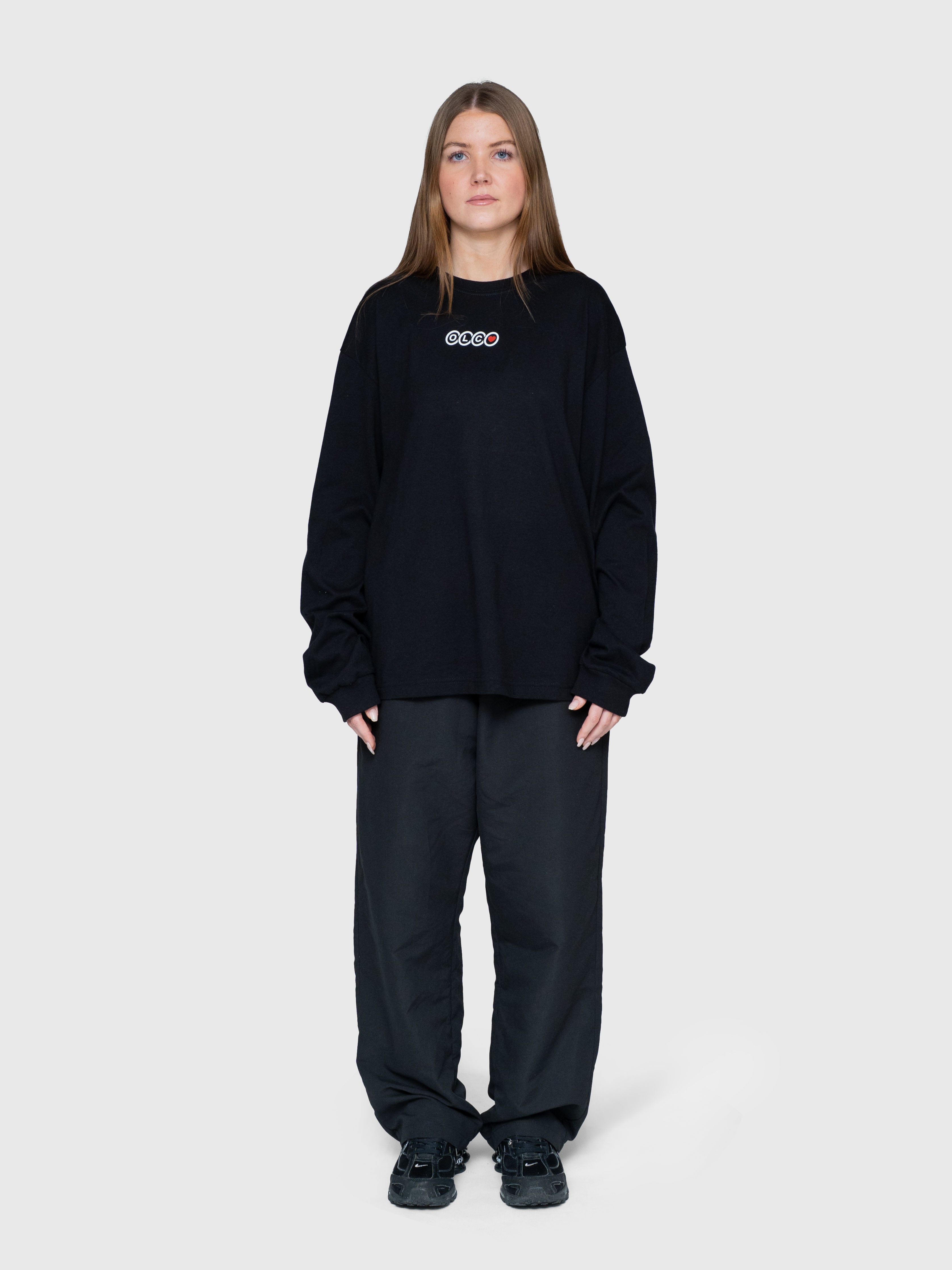Lovers' Club Long Sleeve - Black/White