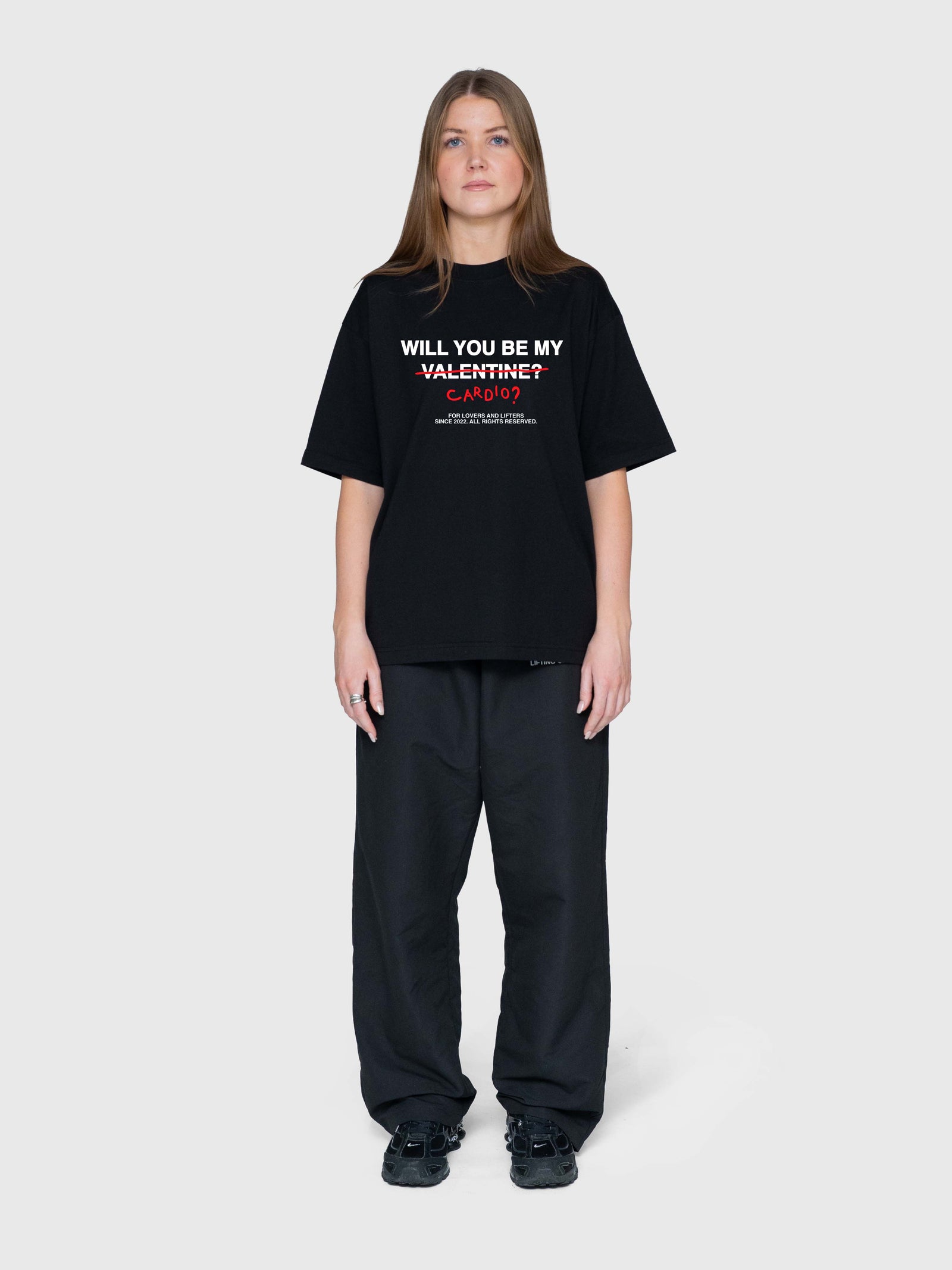 Cardio Box Tee - Black/White