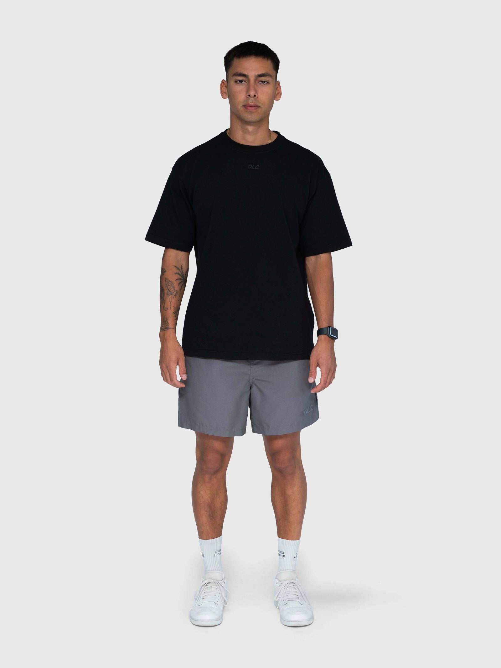 Logo Core Shorts - Charcoal