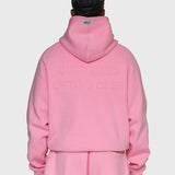 Cloud Raglan Hoodie - Pink